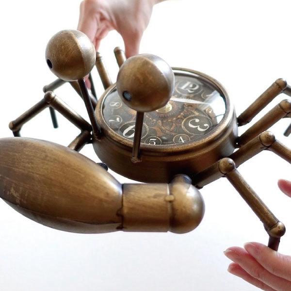 アンティーク　希少　蟹の置物　気温計 アンティーク 希少 蟹の置物 気温計 - メルカリ