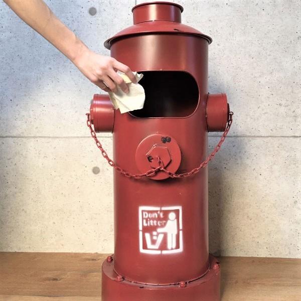 ビンテージ TEXACO FIRE-CHIEF ダストボックス ゴミ箱 Texaco Fire Chief Trash Can SS Top Very Nice 29