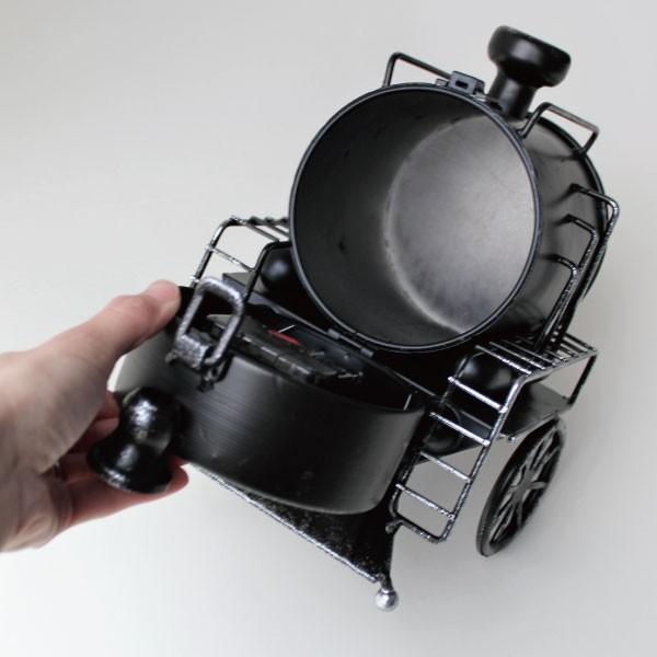 置き時計 蒸気機関車 おしゃれ 男前ビンテージ インテリアクロック