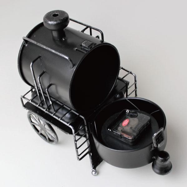 置き時計 蒸気機関車 おしゃれ 男前ビンテージ インテリア