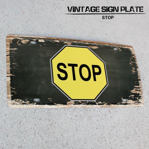 売れ筋ランキング ブリキ看板 Stop 止まれ 壁飾り アメリカンビンテージ 壁付け サインプレート 停止 インテリア アンティーク おしゃれ インダストリアルデザイン Supplystudies Com