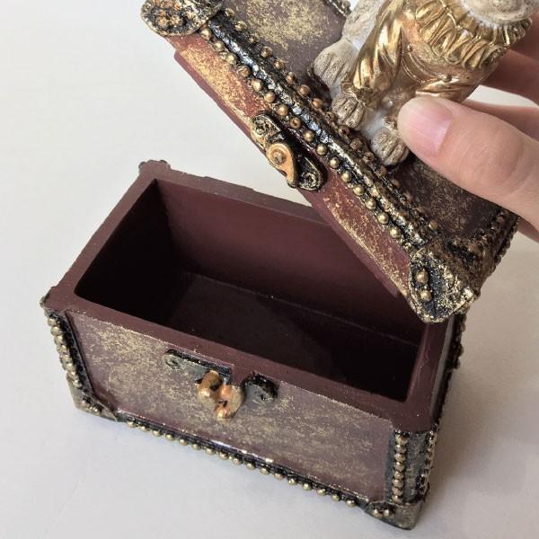 アクセサリーボックス うさぎ アンティーク 小物入れ インテリア