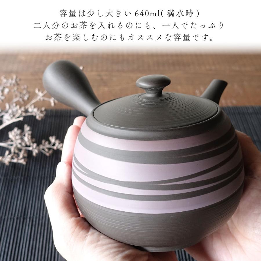 常滑焼 大きな 急須 大きめ 640cc お洒落 おしゃれ 日本製 お茶