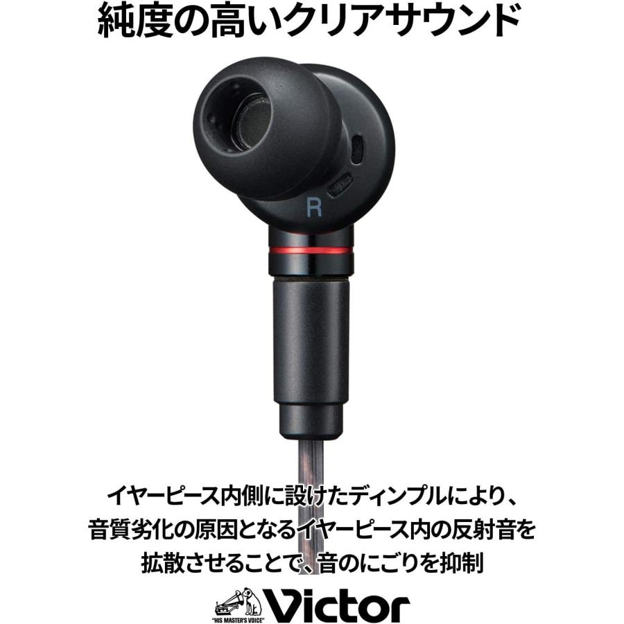 Victor JVC HA-FW1500 WOODシリーズ 密閉型イヤホン リケーブル 