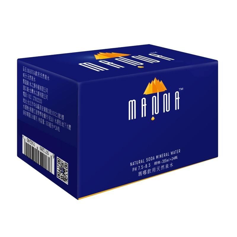 MANNA ナチュラルミネラルウォーター 355ml 24本【軟水・重炭酸塩・シリカ・pH8.4・弱アルカリ性】モンドセレクション最高金賞 ドバイ万博公認飲料 |  | 02