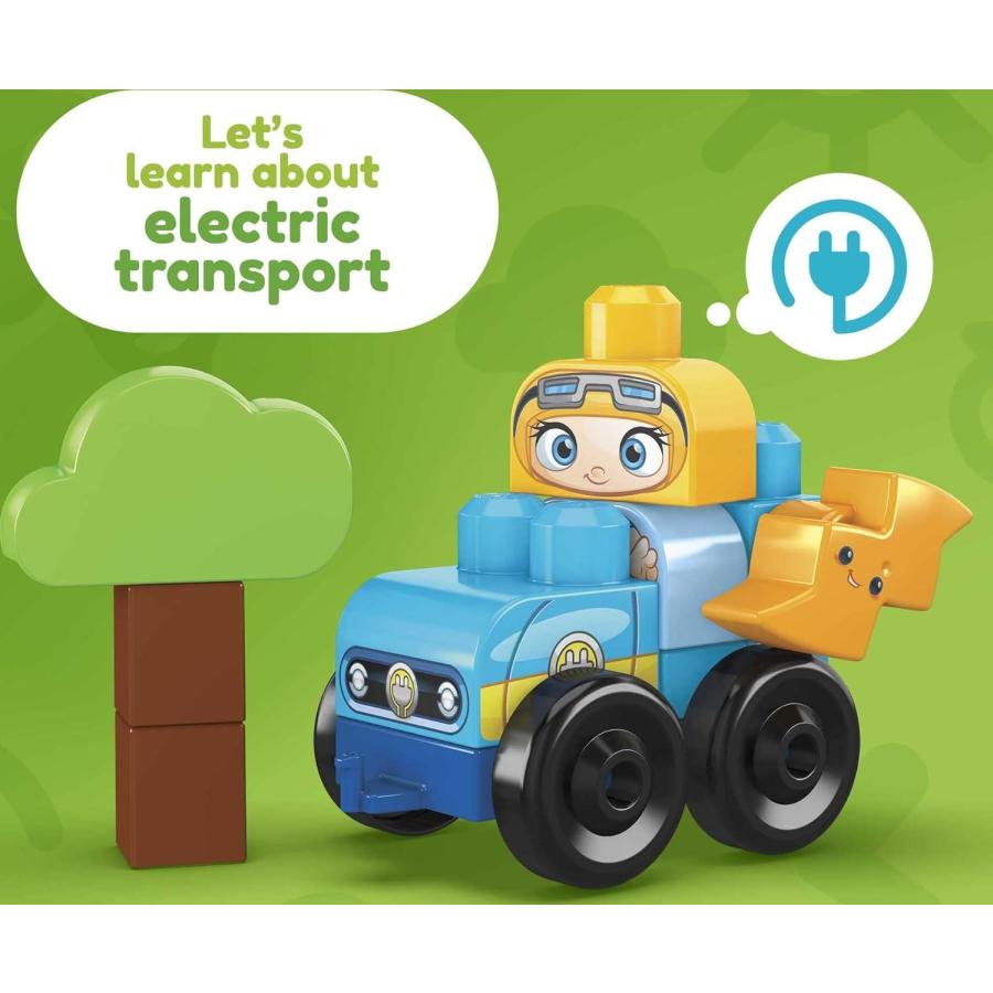 MATTEL（マテル） メガブロック グリーンタウン 自然エネルギーとエコ