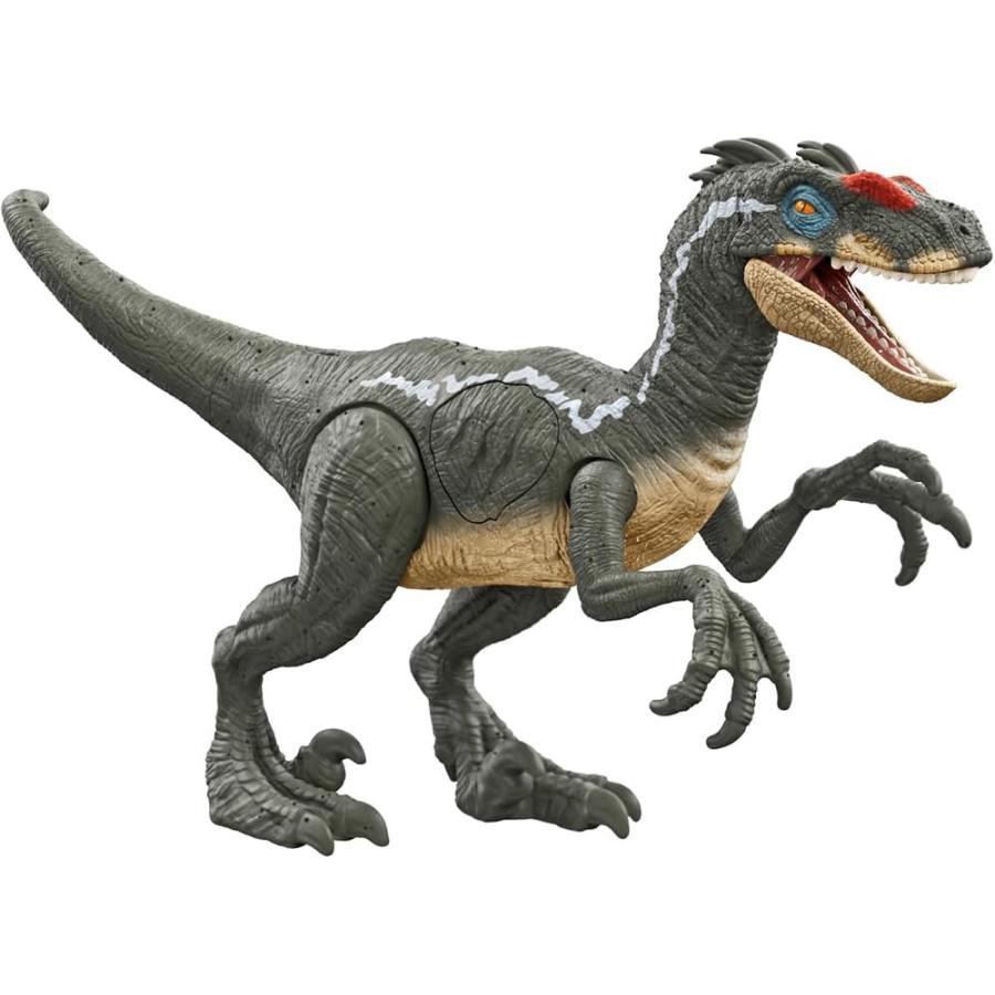MATTEL ジュラシックワールド ダメージ ひかる ヴェロキラプトル MATTEL ジュラシックワールド ダメージ ひかる ヴェロキラプトル