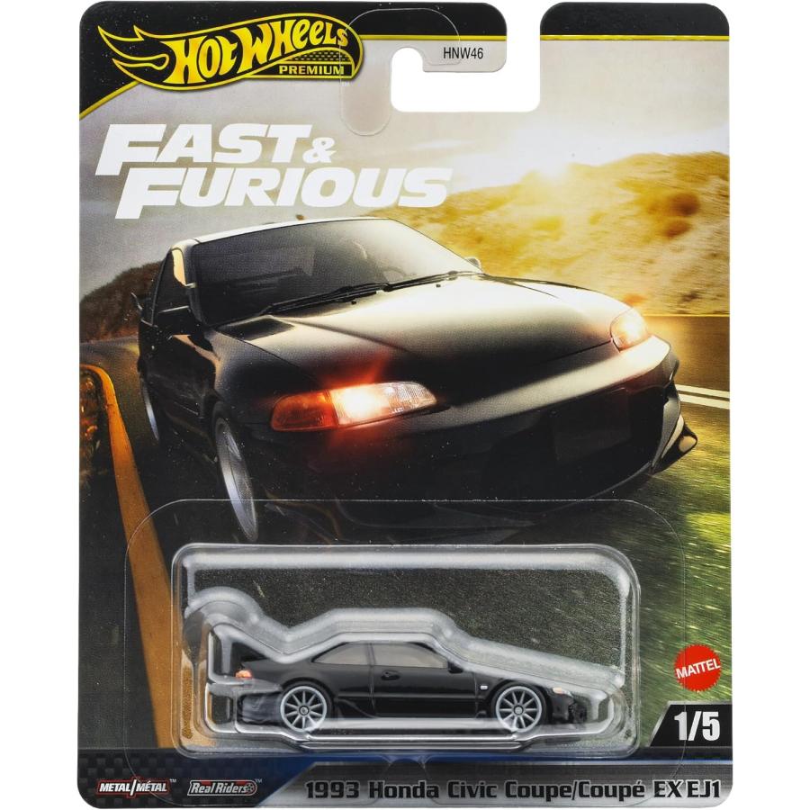 MATTEL（マテル） 1993 ホンダ シビック クーペ EX EJ1 (FAST&FURIOUS