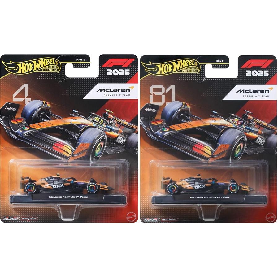 李　ホットウィール Formula 1 4台セット MATTEL（マテル） ホットウィール マクラーレン フォーミュラ1 チーム
