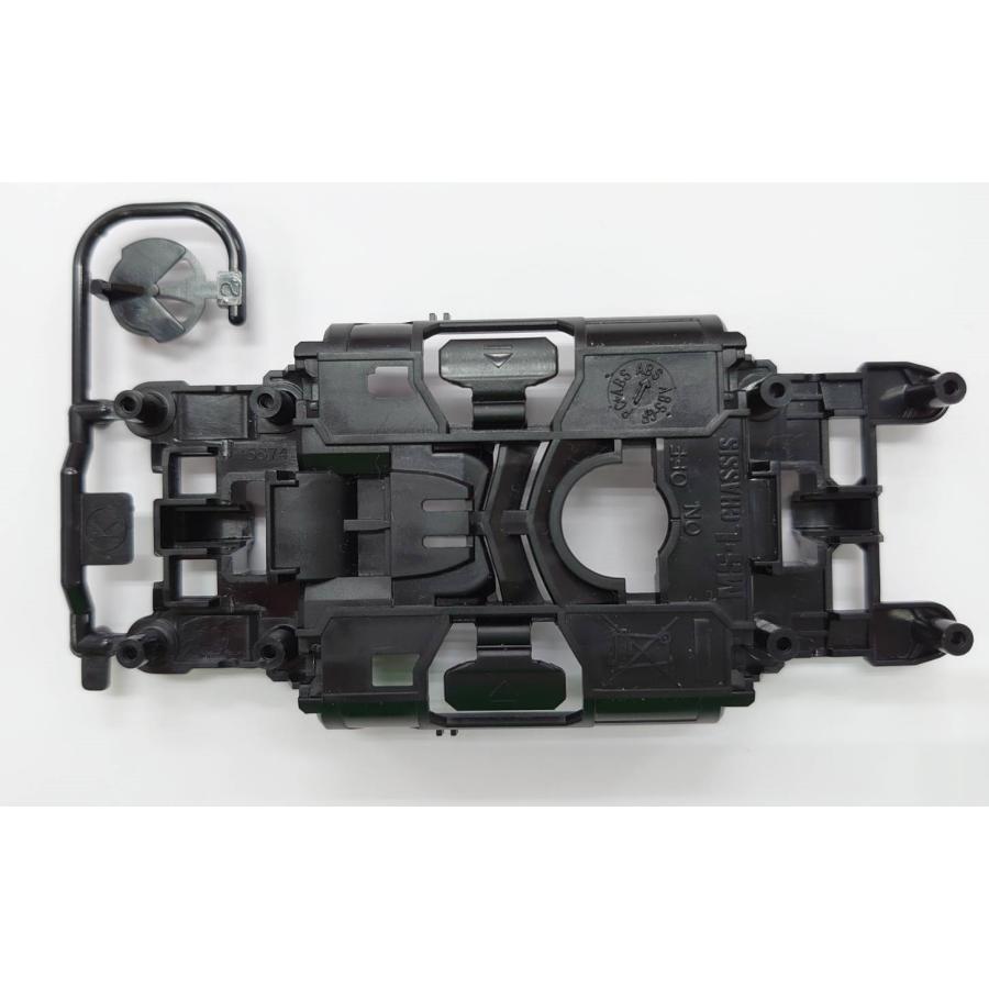 タミヤ ミニ四駆 MS 軽量センターシャーシ（ブラック