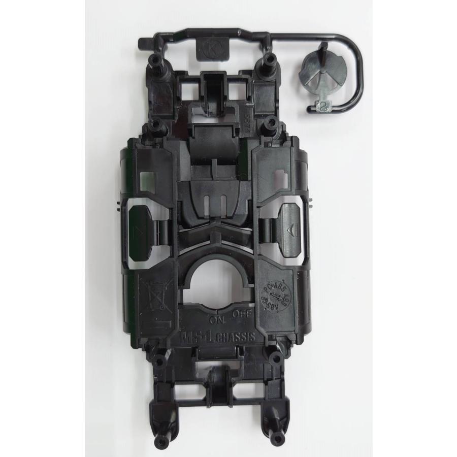 タミヤ（TAMIYA） ミニ四駆 MS 軽量センターシャーシ（ブラック