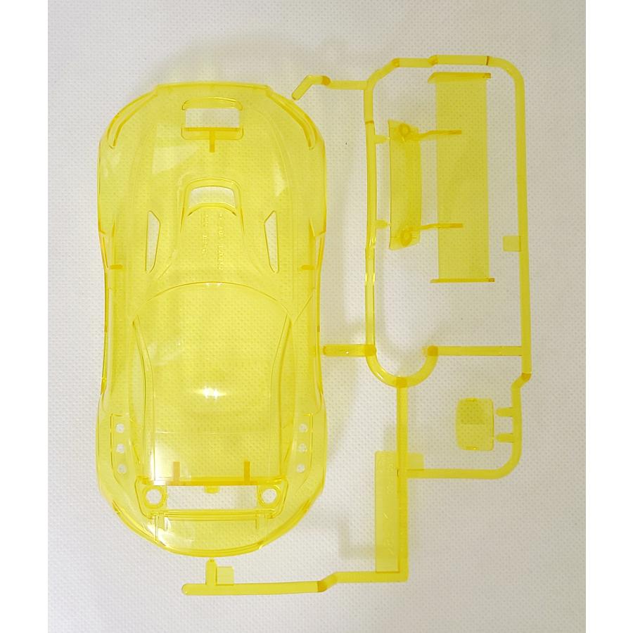 ミニ四駆 ジルボルフ クリヤーイエローボディ (単品パーツ) : おもちゃ 