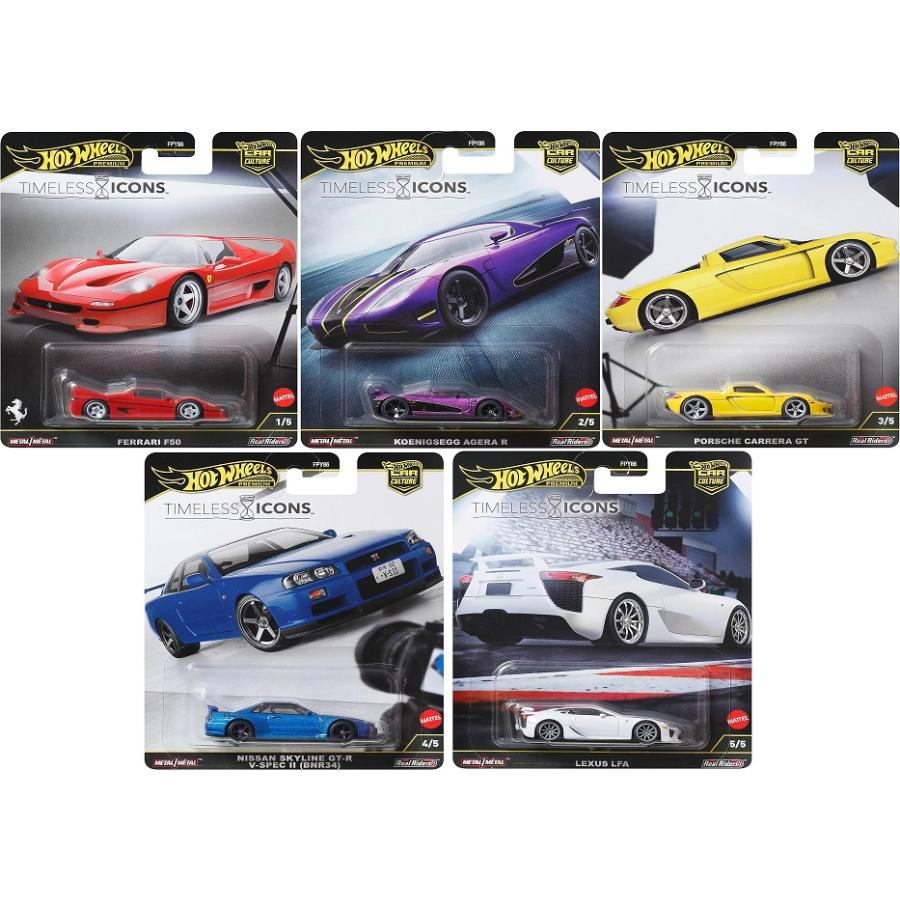 MATTEL（マテル） ホットウィール 12/20発売 タイムレスアイコンズ 5