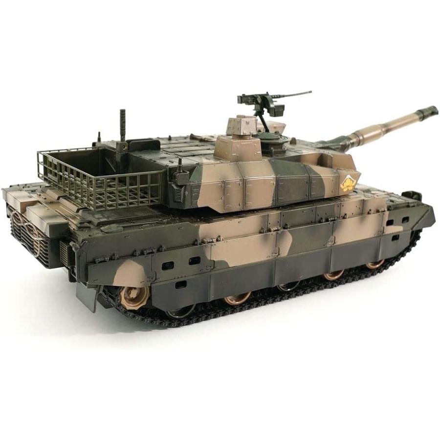 ラジコン戦車 RC BB弾バトルタンク ウェザリング仕様 陸上自衛隊10式戦車TW006 (KYOSHO EGG)｜mannenya｜02