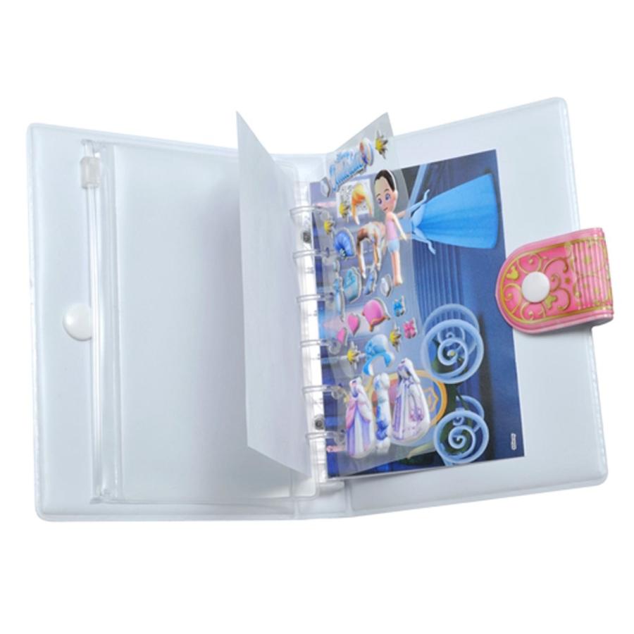 ディズニーシール帳完成系 ディズニー マジックキャッスル ドリームコーデシール帳 きらめき