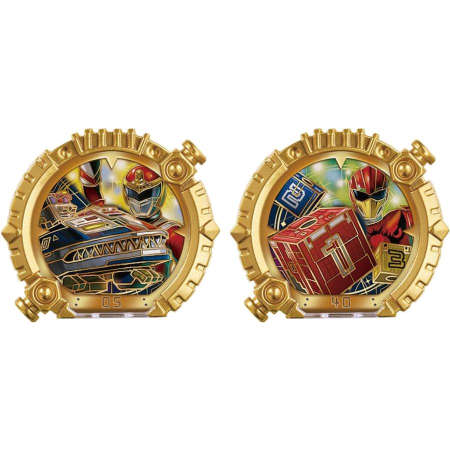 チャージャー明日はセンセイショナル!他合計4枚セット BANDAI（バンダイ） DXセンタイリング サンバルカン＆ジュウオウジャー