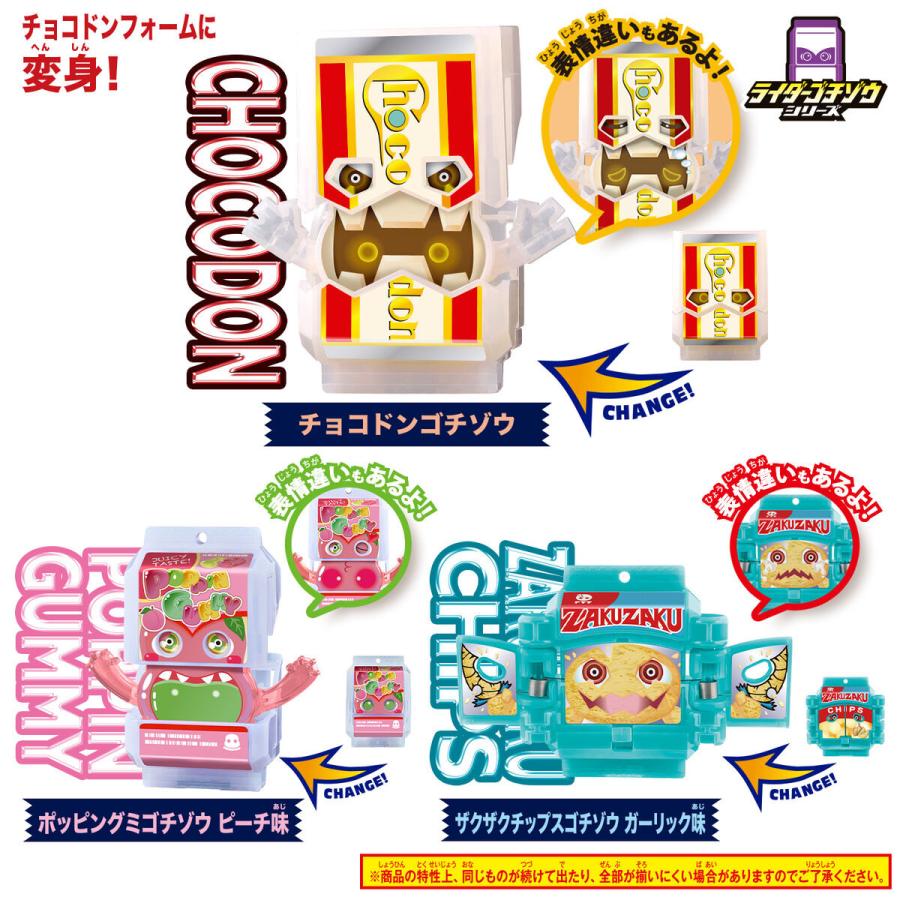 【新品未開封】DXライダーゴチゾウセット 新種発見ver 01-05 5点セット DXライダーゴチゾウセット 新種発見！ver.05｜仮面ライダー