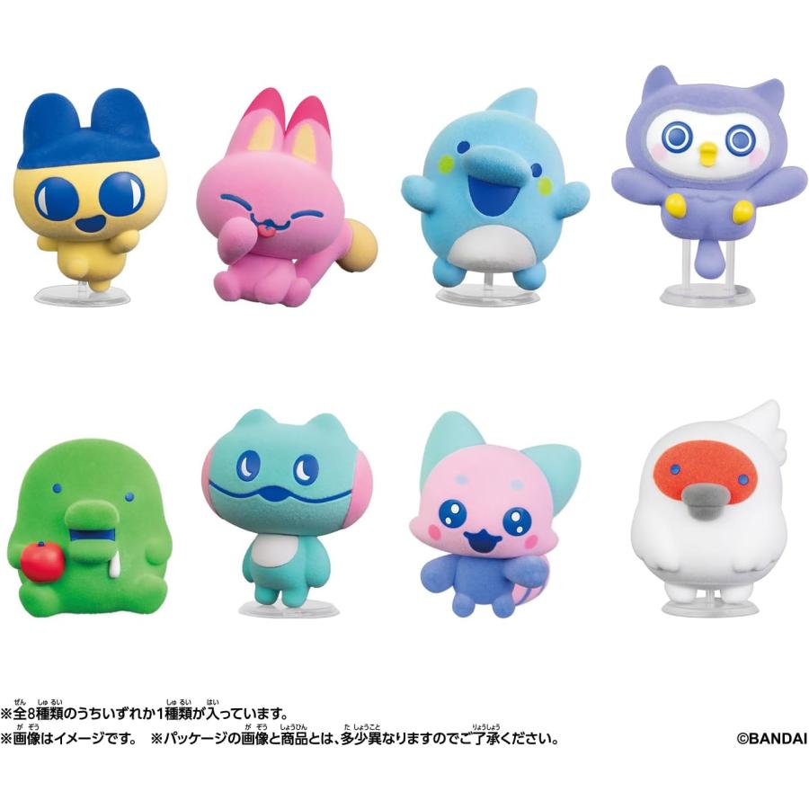 BANDAI（バンダイ） たまごっち Tamagotchi Flocked Figure (単品