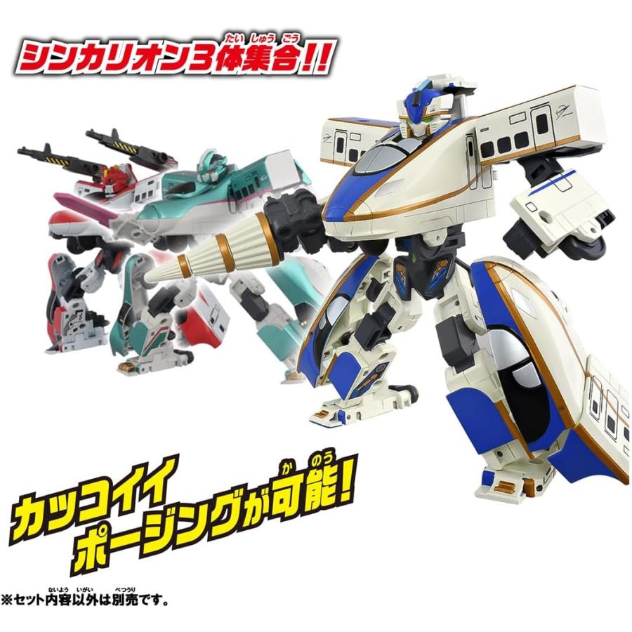 シンカリオン SGX03 E7 かがやき (タカラトミー 新幹線 おもちゃ) (4