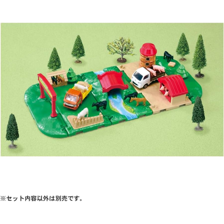 トミカワールド トミカ＆タウン にぎやか牧場セット (タカラトミー