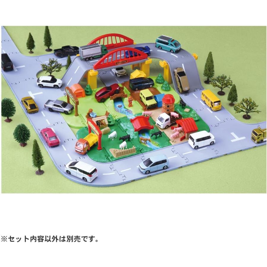 トミカワールド トミカ＆タウン にぎやか牧場セット (タカラトミー