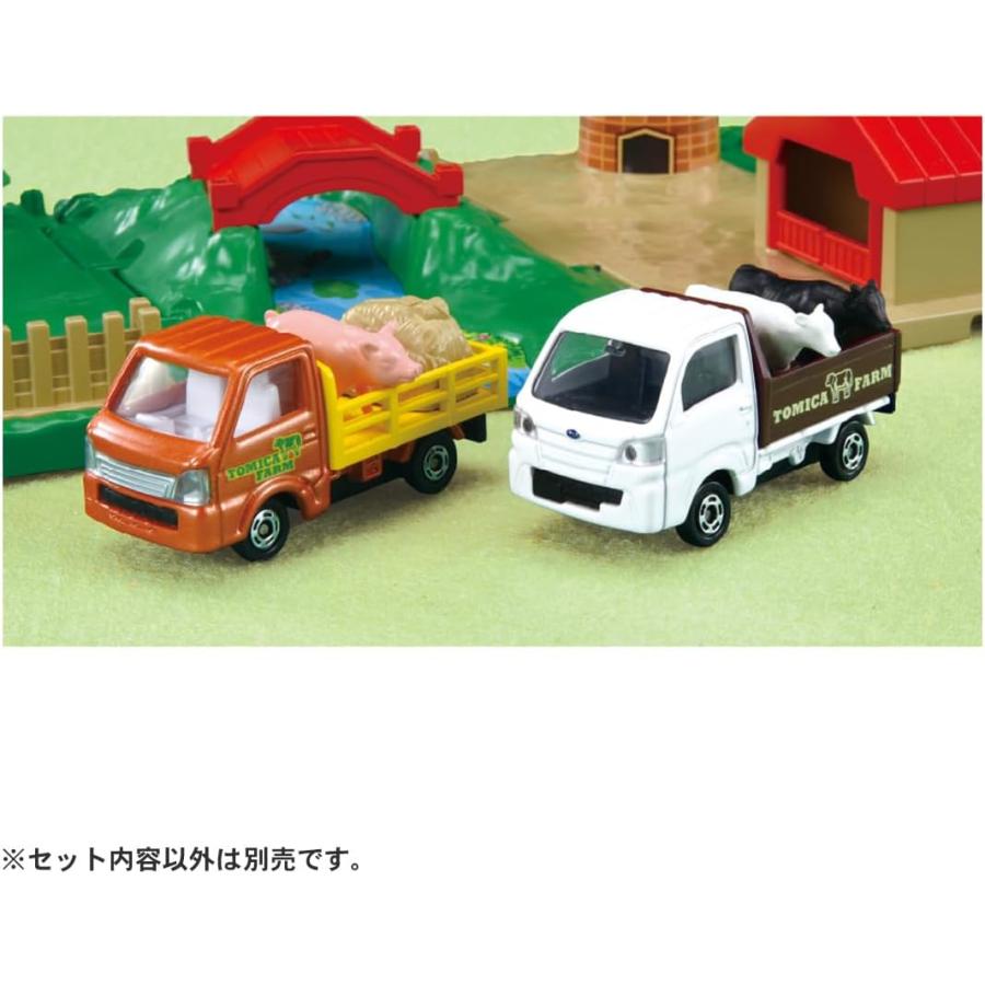 トミカワールド トミカ＆タウン にぎやか牧場セット (タカラトミー