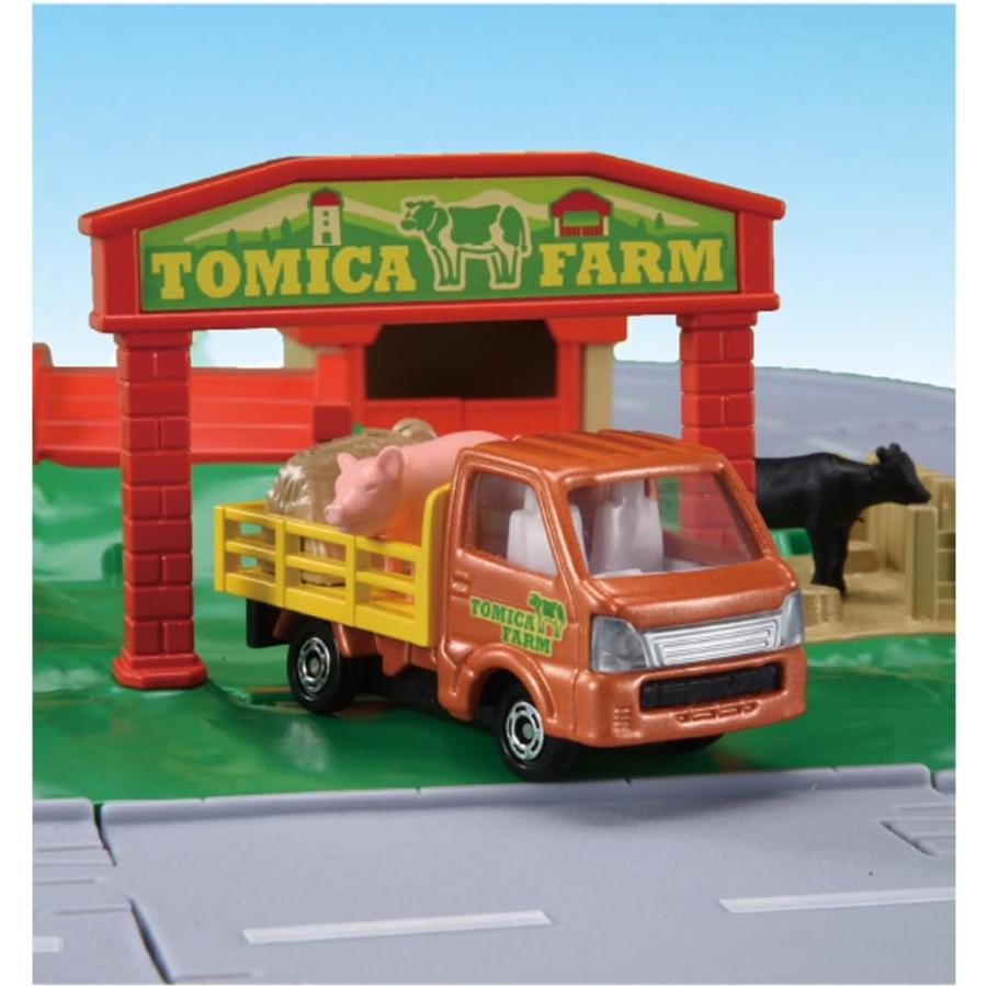 トミカワールド トミカ＆タウン にぎやか牧場セット (タカラトミー
