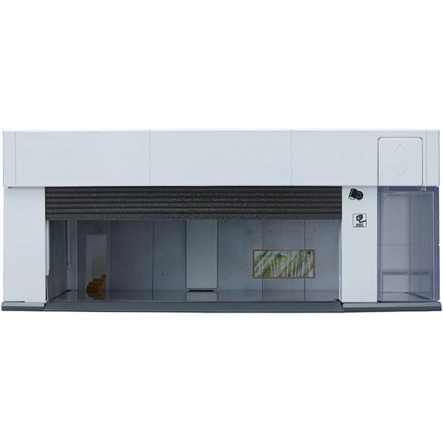 トミカガレージ　シルバーホワイト + プレミアムブラック　セット トミカ tomica GARAGE SILVER WHITE