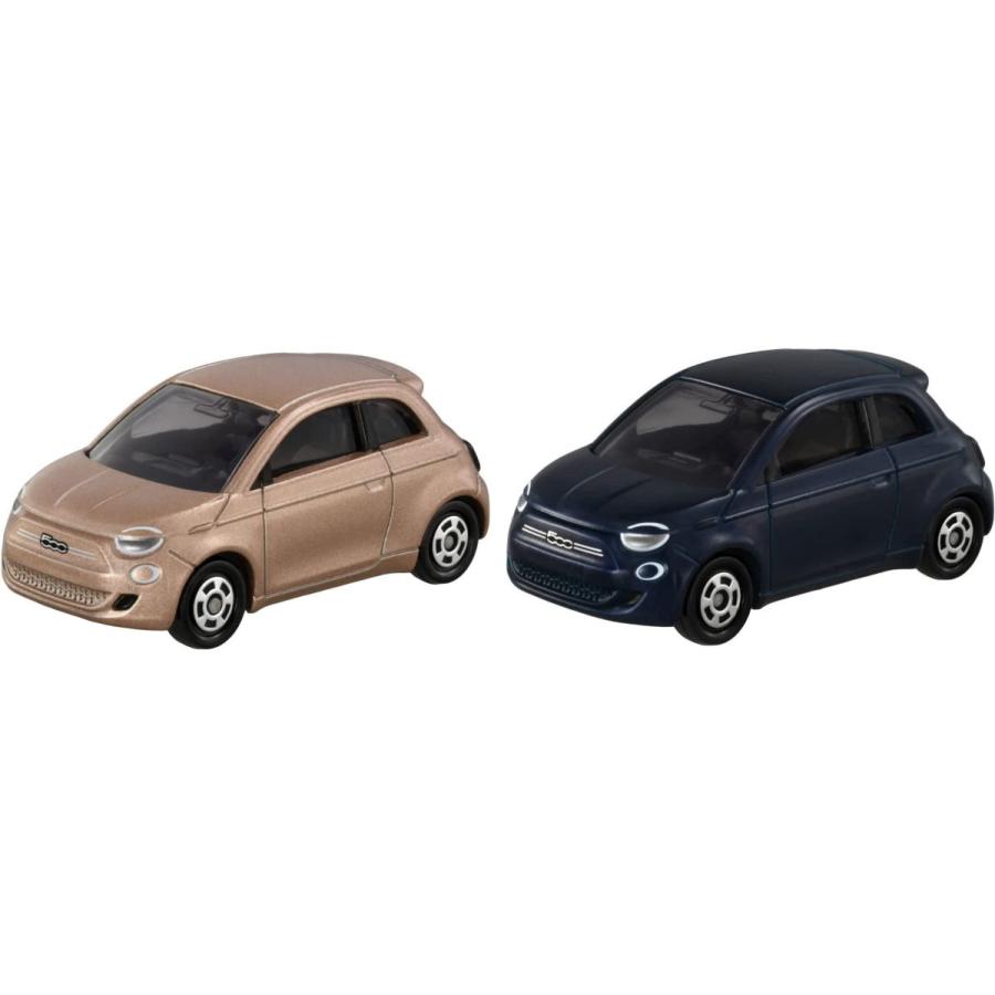 2台セット　タカラトミー トミカ No.16 フィアット 500e 初回特別仕様 トミカ 16 フィアット500e (箱入り) 2台セット(初回特別版+通常版