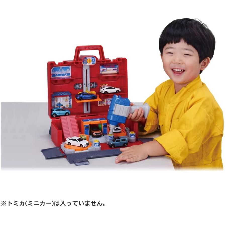 にぎやか4アクション!トミカ整備基地ボックス Amazon.co.jp: トミカ にぎやか4アクション! トミカ 整備基地ボックス