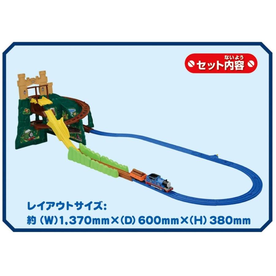 プラレール きかんしゃ トーマス どきどきマウンテンDX : おもちゃの
