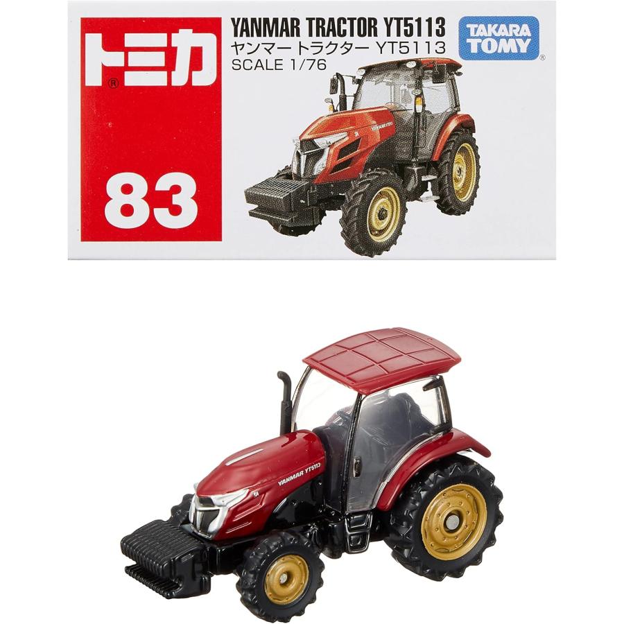 トミカ 83 ヤンマー トラクター YT5113(箱) タカラトミー ミニカー