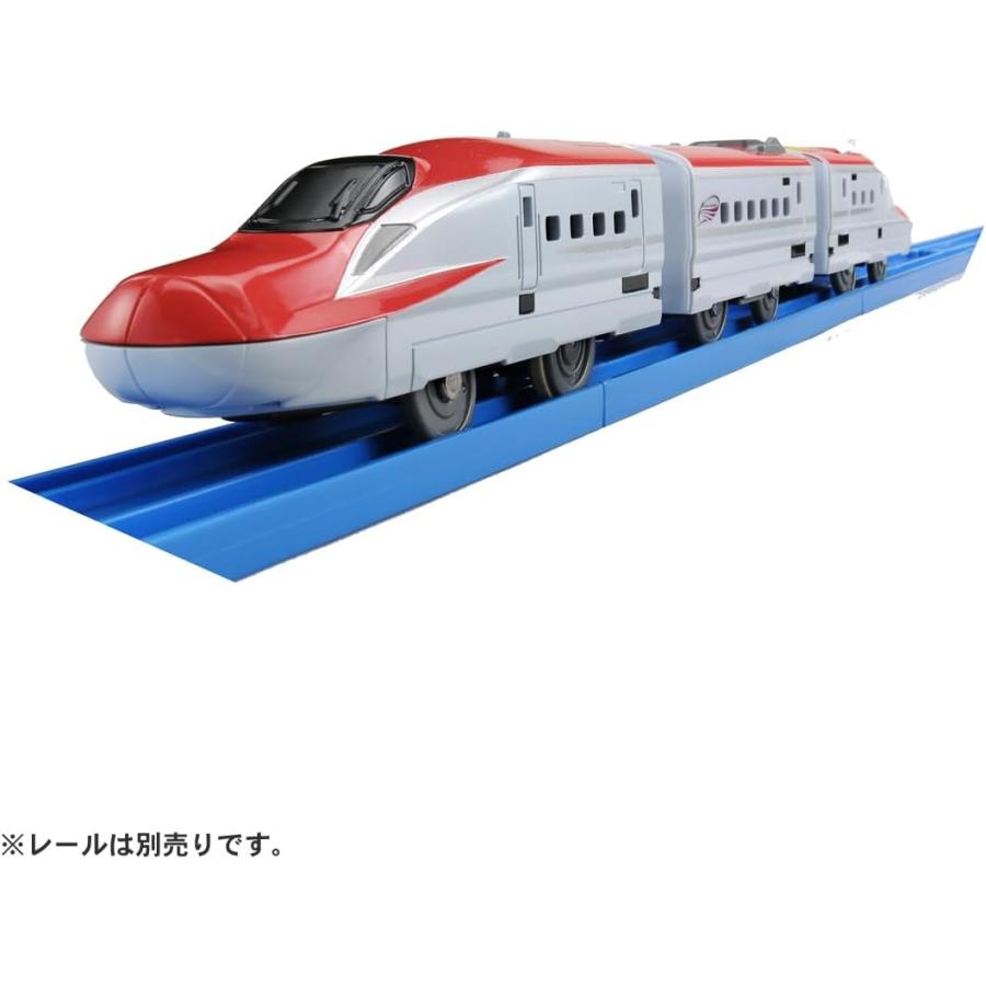 プラレール　8車両プラスこまち プラレール直近の新商品4種 新連結機構搭載！E8つばさ E5はやぶさ E6