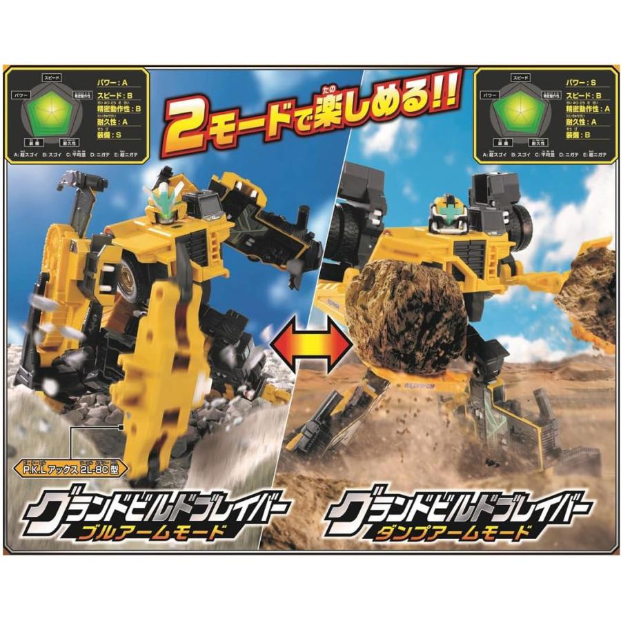 トミカ ジョブレイバー グランドビルドブレイバー ダンプトラック