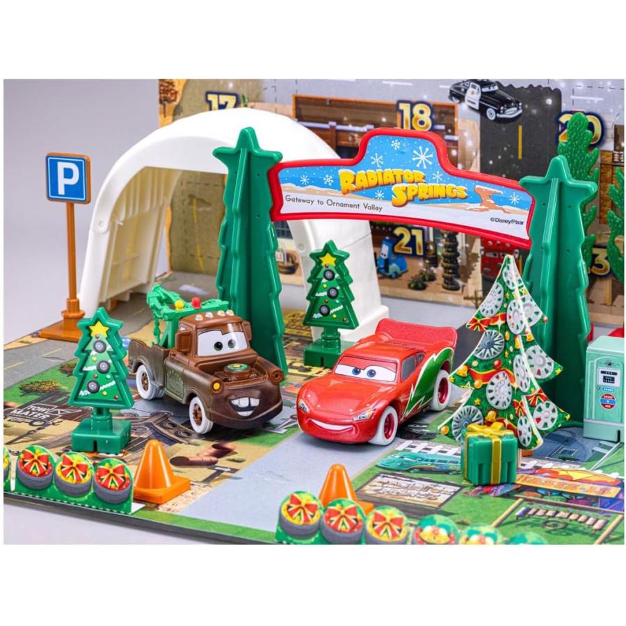 カーズトミカ ディズニー カーズ トミカ アドベントカレンダー2024