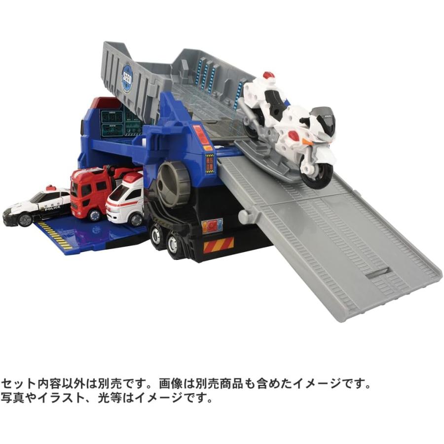 トミカ ジョブレイバー TJBDX 特殊移動基地 DX SEED トランス