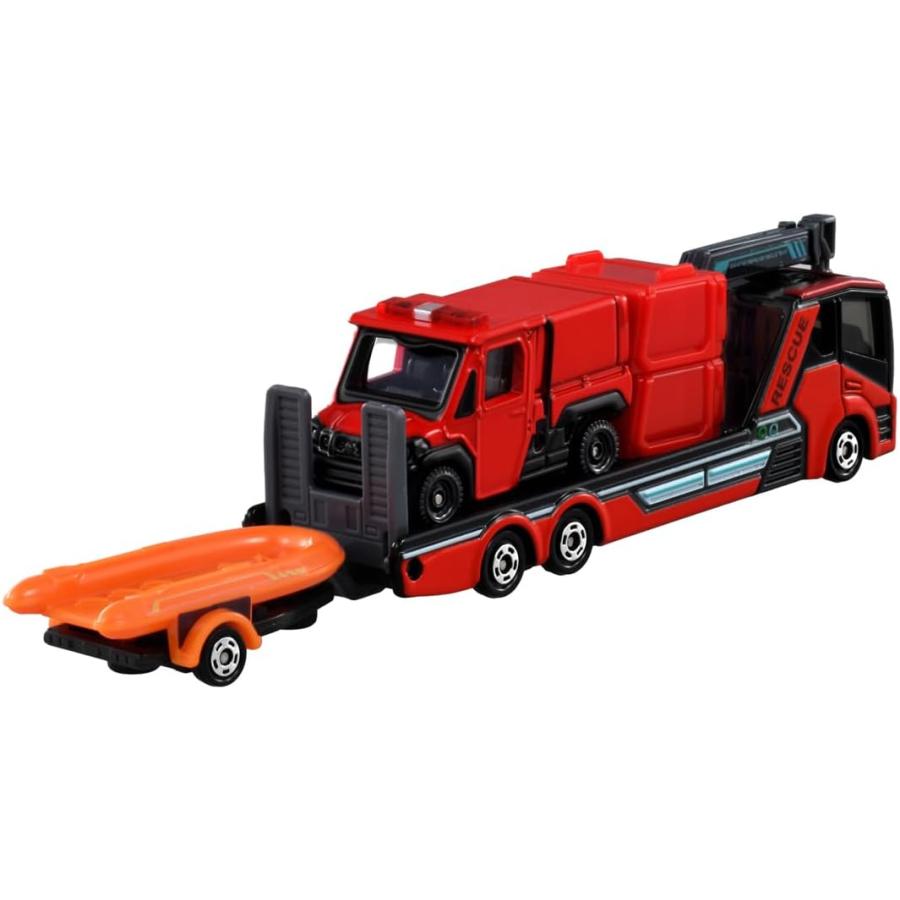 トミカ ロングトミカ No.132 モリタ 小型オフロード消防車 レッド