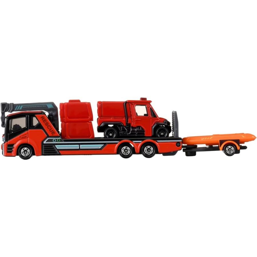 トミカ ロングトミカ No.132 モリタ 小型オフロード消防車 レッド
