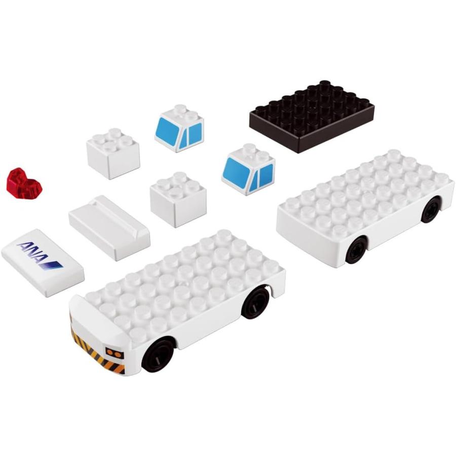 トミカシリーズ - ミニカー　飛行機　ブロック　おまとめセット トミカ・プラレールブロック ANA飛行場セット | Toys”R”Us – Japan