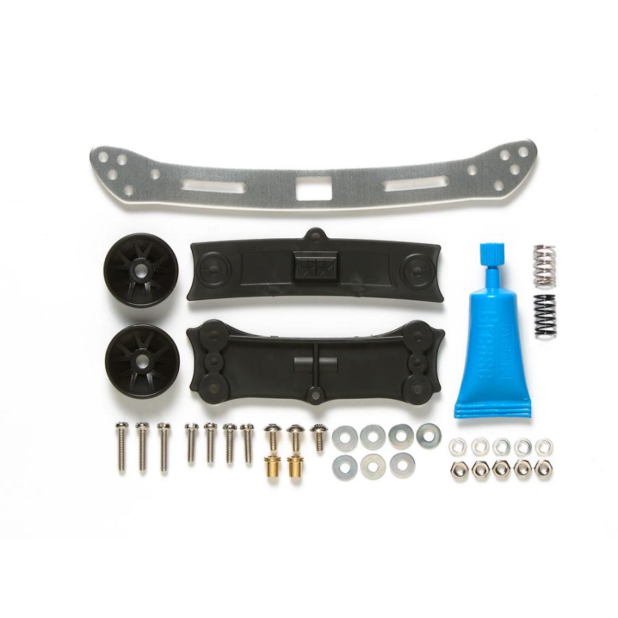 ミニ四駆タミヤカーボンフロントリアスライドダンパーセット