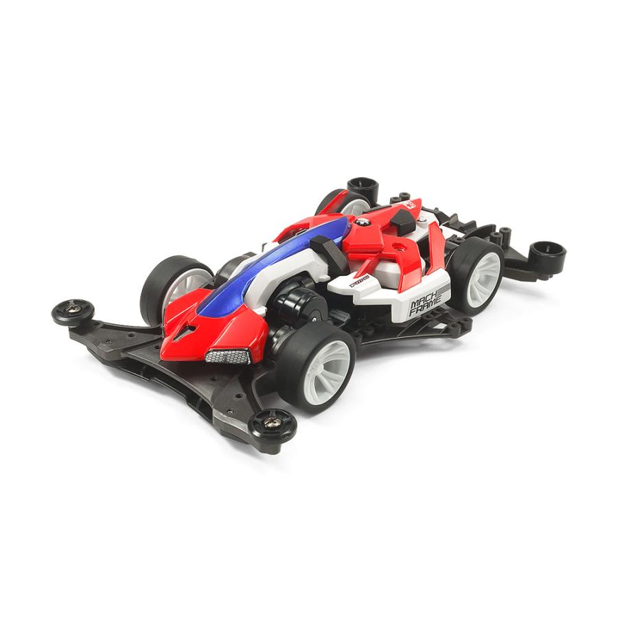 ミニ四駆 マッハフレーム FMA真っ赤フレームカスタム 完成品 タミヤ 未走行 ミニ四駆 ミニ四駆18714 マッハフレーム (FM-Aシャーシ) : おもちゃの