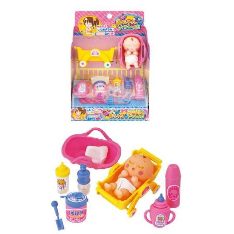 【まとめ売り】赤ちゃんミルクセット 赤ちゃんといっしょ ミルクセット (おもちゃ) : おもちゃのマンネンヤ