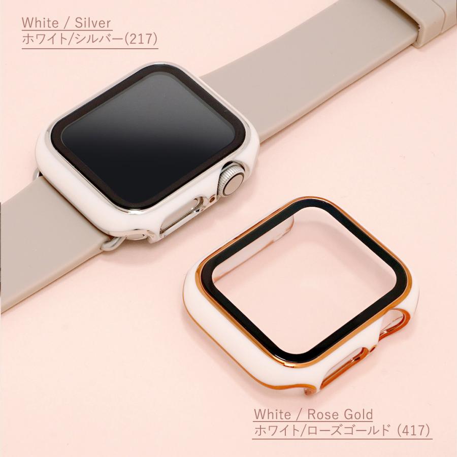 アップルウォッチ カバー 保護ケース ケース 38mm 40mm 41mm 42mm 44mm 45mm series9 8 7 6 SE 5 4 3 2 1対応 Apple Watch用ハードケース CASSIS｜mano-a-mano｜03