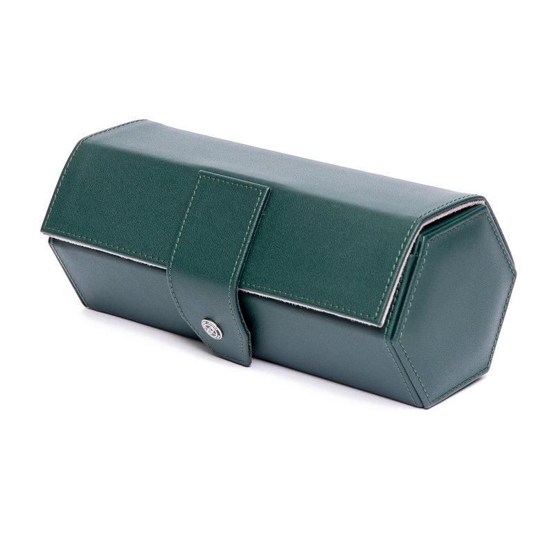 ラポート ロンドン(Rapport LONDON) Vantage Three Watch Roll in Serpentine Greenの画像