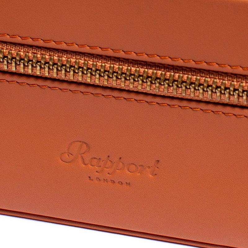 ラポート ロンドン(Rapport LONDON) Hyde Park Tan Two Watch Zip Caseの画像