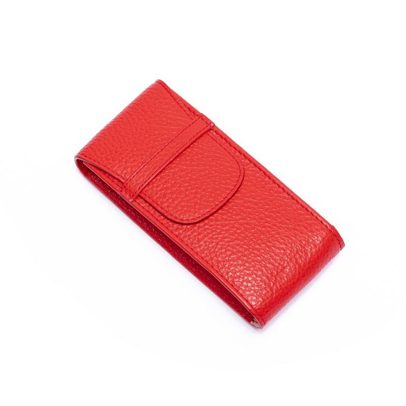 ラポート ロンドン(Rapport LONDON) Portobello leather Single Watch Pouch to match Three Watch Box in Five coloursの画像