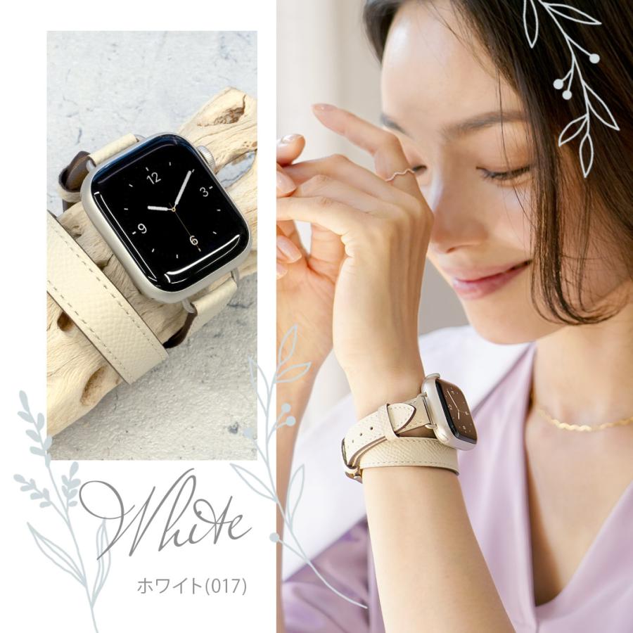 Apple Watch アップルウォッチ 二重巻き レザー レディース 革 Apple Watch アップルウォッチ 二重巻き レザー レディース 革