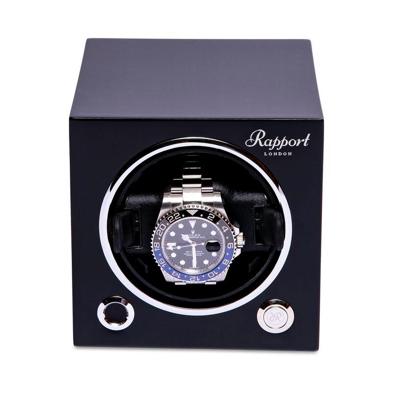 ラポート ロンドン(Rapport LONDON) Evolution Cube Watch Winder Black