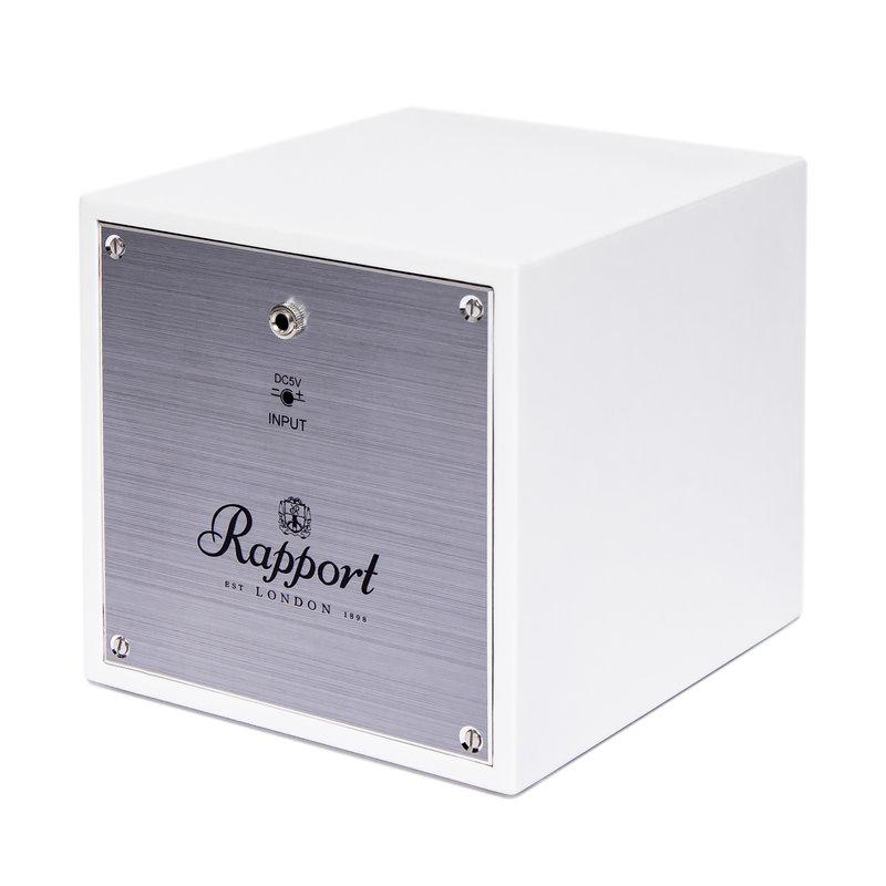 ラポート ロンドン(Rapport LONDON) Evolution Cube Watch Winder Whiteの画像