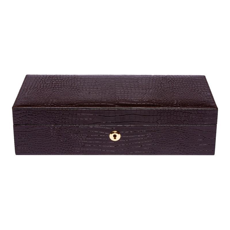 ラポート ロンドン(Rapport LONDON) Brompton Brown Five Watch Boxの画像